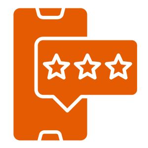App reviews and ratings
